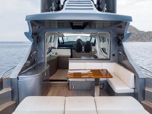 Pershing 75 Yacht for Rent in Cabo San Lucas, luxury yacht rental Cabo San Lucas Los Cabos (5/8)